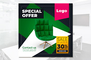 Instagram Posts Furniture Template, a Social Media Template by rogeriomarcos (Thumbnail 7 of 7)