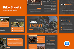 Bike Sports - Keynote Template