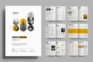 Company Profile Brochure Layout, a Brochure Template by ContestDesign