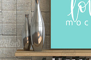 Square White Frame Mockup, Poster, a Print Template by Milan Mockup (Thumbnail 2 of 4)