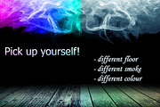 Room in the smoke, a Product Mockup by vovan (Thumbnail 1 of 3)