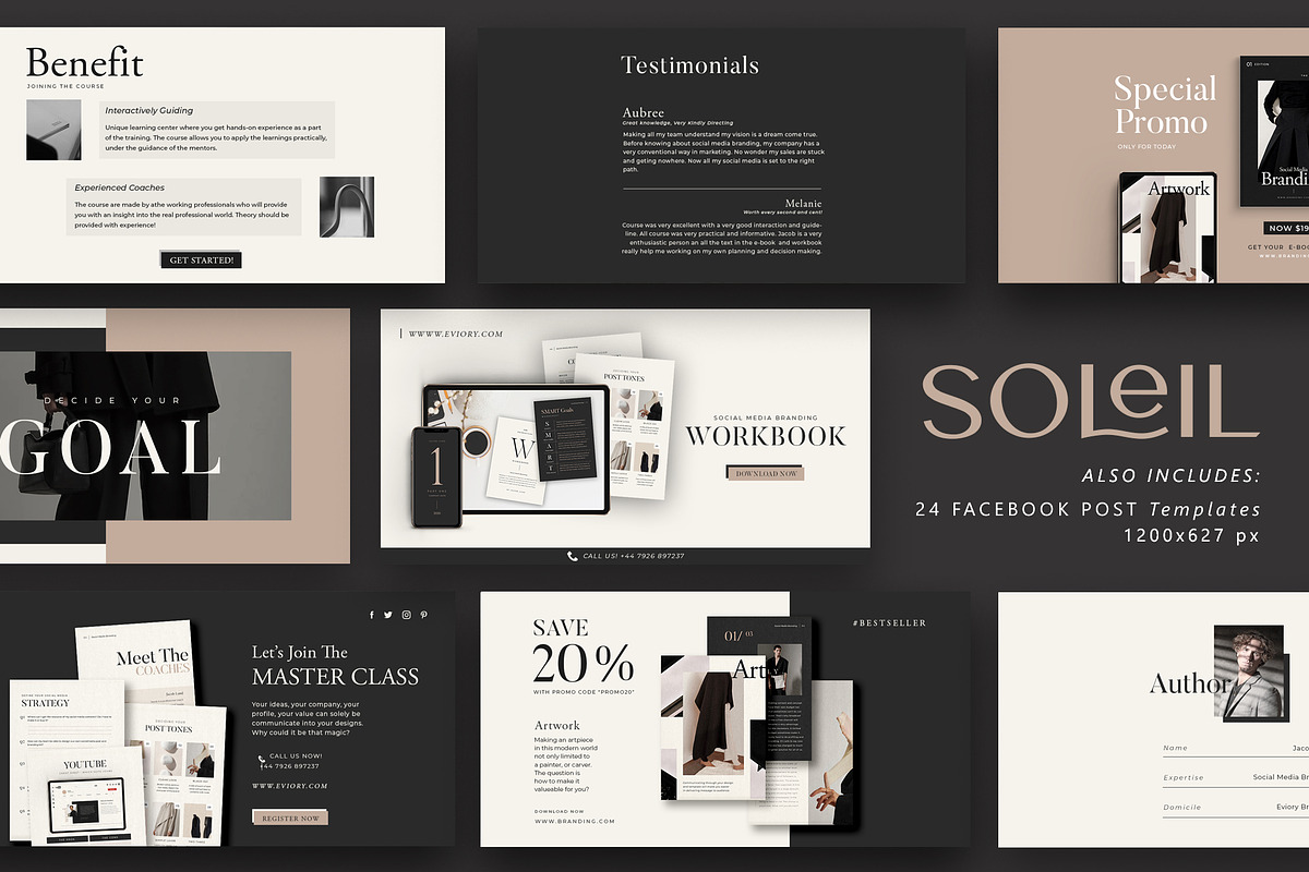 6 in 1 Bundle Coach Creator CANVA PS, a Magazine Template by Eviory (Photo 72 of 106)