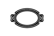 Vintage Oval Frame Vector Bundle, an Illustration by musafir_fashion (Thumbnail 9 of 31)