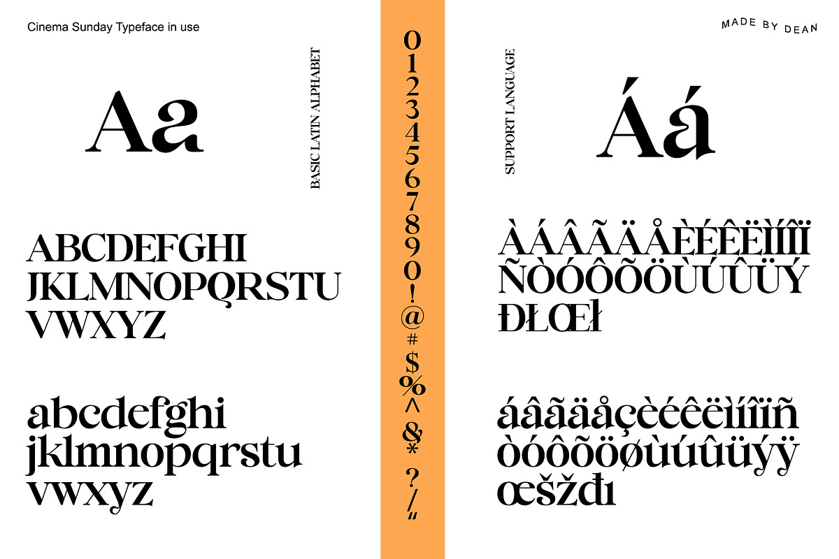 cinema sunday, a Serif Font by INKSUN™ (Photo 8 of 11)