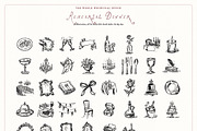 Wedding Clipart Mega Bundle Set, an Object Illustration by The October Creative (Thumbnail 7 of 13)