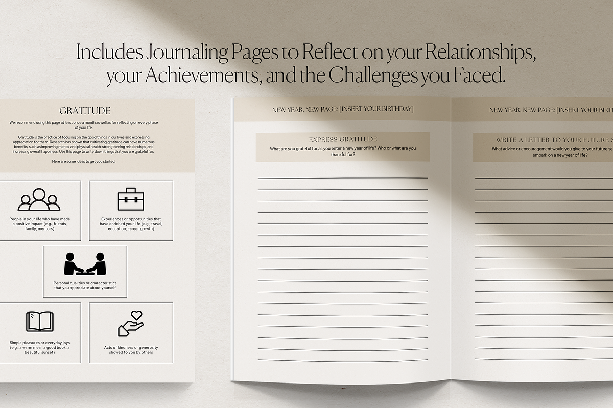 My Life Story Journal Canva, a Presentation Template by HelloKarla (Photo 4 of 7)