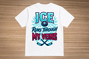 Hockey T-Shirt Design Graphic, an Object Graphic by balal (Thumbnail 1 of 3)