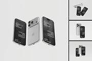 52 iphone 17 Pro, Pro Max Mockup Set, an iPhone Mockup by Custom.scene (Thumbnail 15 of 17)