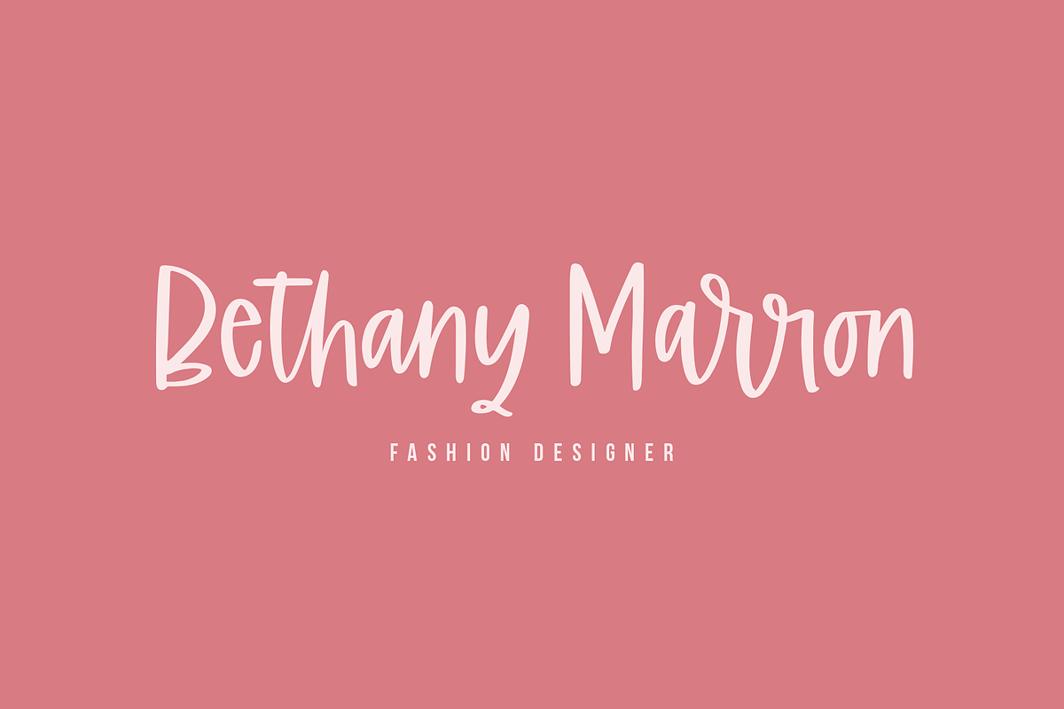 Stardom | Handwritten Font preview 4