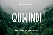 Quwindi, a Serif Font by albert_kalingga (Thumbnail 1 of 4)