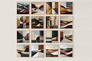 Abstract geometric pattern, a Pattern Graphic by DamonYang's shop (Thumbnail 2 of 7)