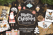 Merry Christmas collection., an Illustration by tanda_V (Thumbnail 1 of 5)