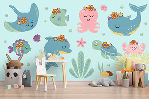 Cute Sea Life Collection