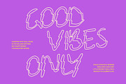 CS Buckle Rippled, a Sans Serif Font by Craft Supply Co. (Thumbnail 4 of 8)