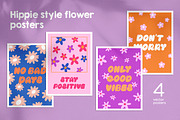 Cute floral poster, card designs set, a Decorative Illustration by Good Studio (Thumbnail 1 of 6)