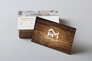 Wooden Business Card, a Business Card Template by Nikolozgraphic (Thumbnail 1 of 4)