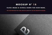 50 Logo Mockup Branding Bundle - V3, an Advertising Mockup by Asylab (Thumbnail 21 of 57)
