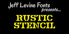 Rustic Stencil JNL