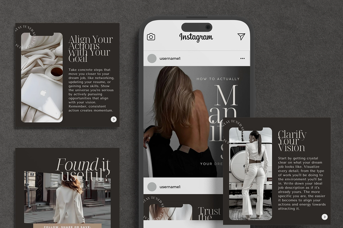 Business coach Instragram Templates, a Social Media Template by SwitzerShop (Photo 5 of 8)
