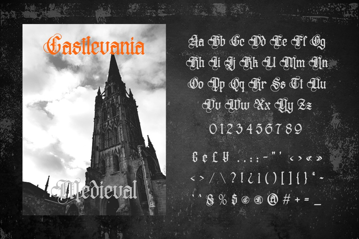 Distropiax - Modern Blackletter Font, a Blackletter Font by Dhabee (Photo 4 of 15)