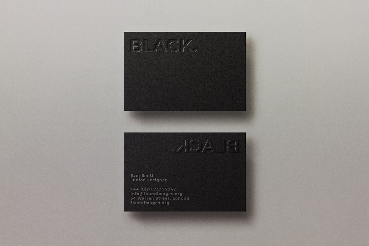 Business card Template & Mock-up, a Business Card Template by PrintPixel (Photo 5 of 9)