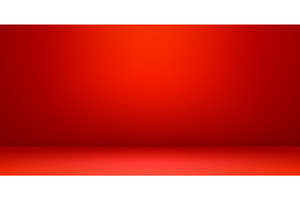 Red empty room bg, studio light, a Decorative Illustration by Buch&Bee