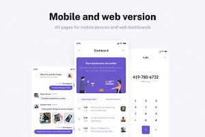 BetaCall - Web & Mobile UI Kit