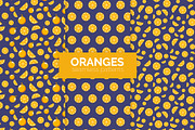 Oranges Seamless Patterns, a Pattern Graphic by 3Y_Design (Thumbnail 1 of 6)