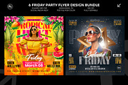 6 Friday Party Flyer Design Bundle, a Graphic by Shajib Shikder (Thumbnail 2 of 4)