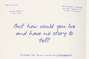 It's October 3rd - Real Pen font, a Handwritten Font by Lilithcollageart (Thumbnail 2 of 11)