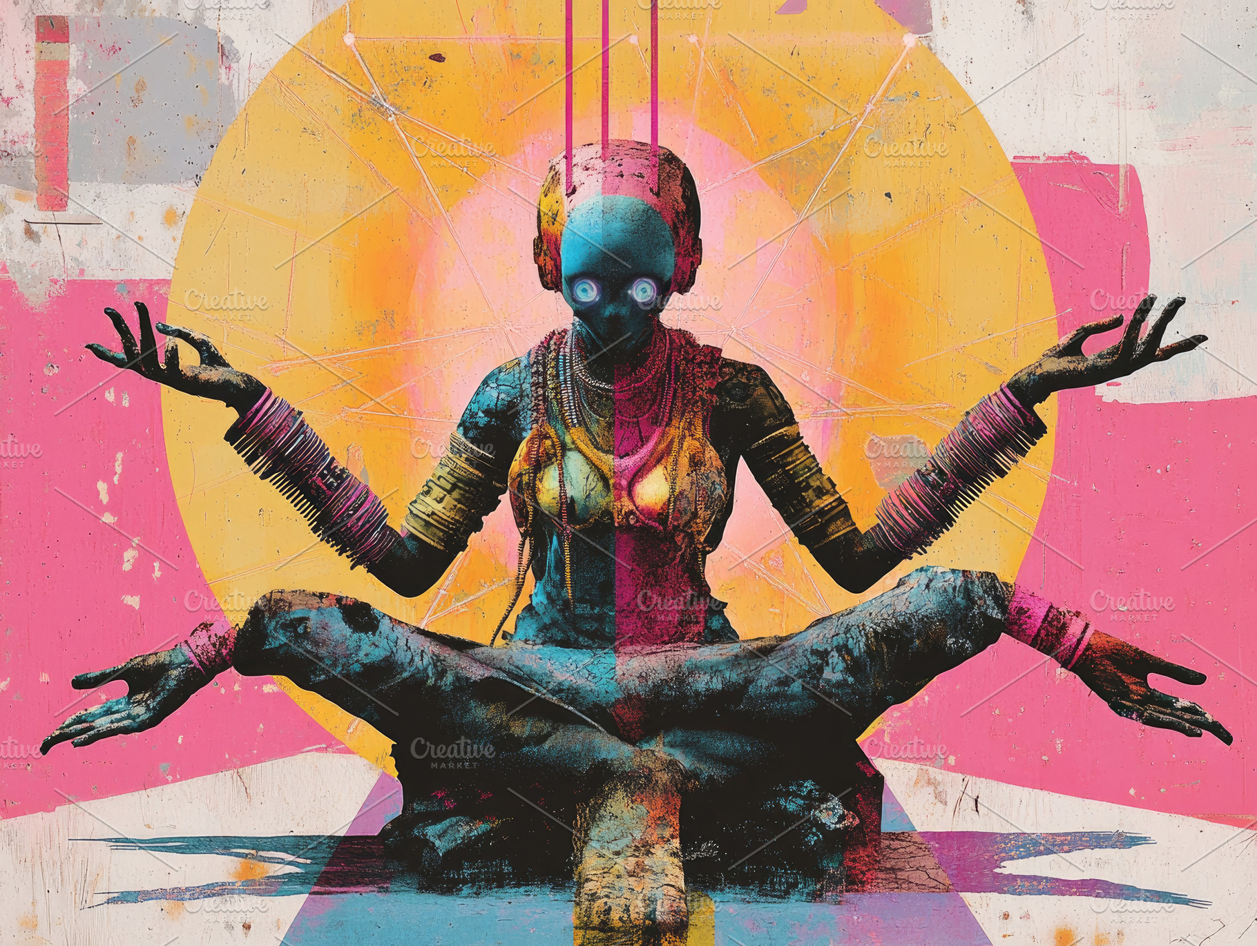 Goddess Kali. Hinduism. Poster for design and decoration, a Photo by Pictures for you!!!!!!!!!