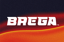 BREGA – Bold Sport Display Font