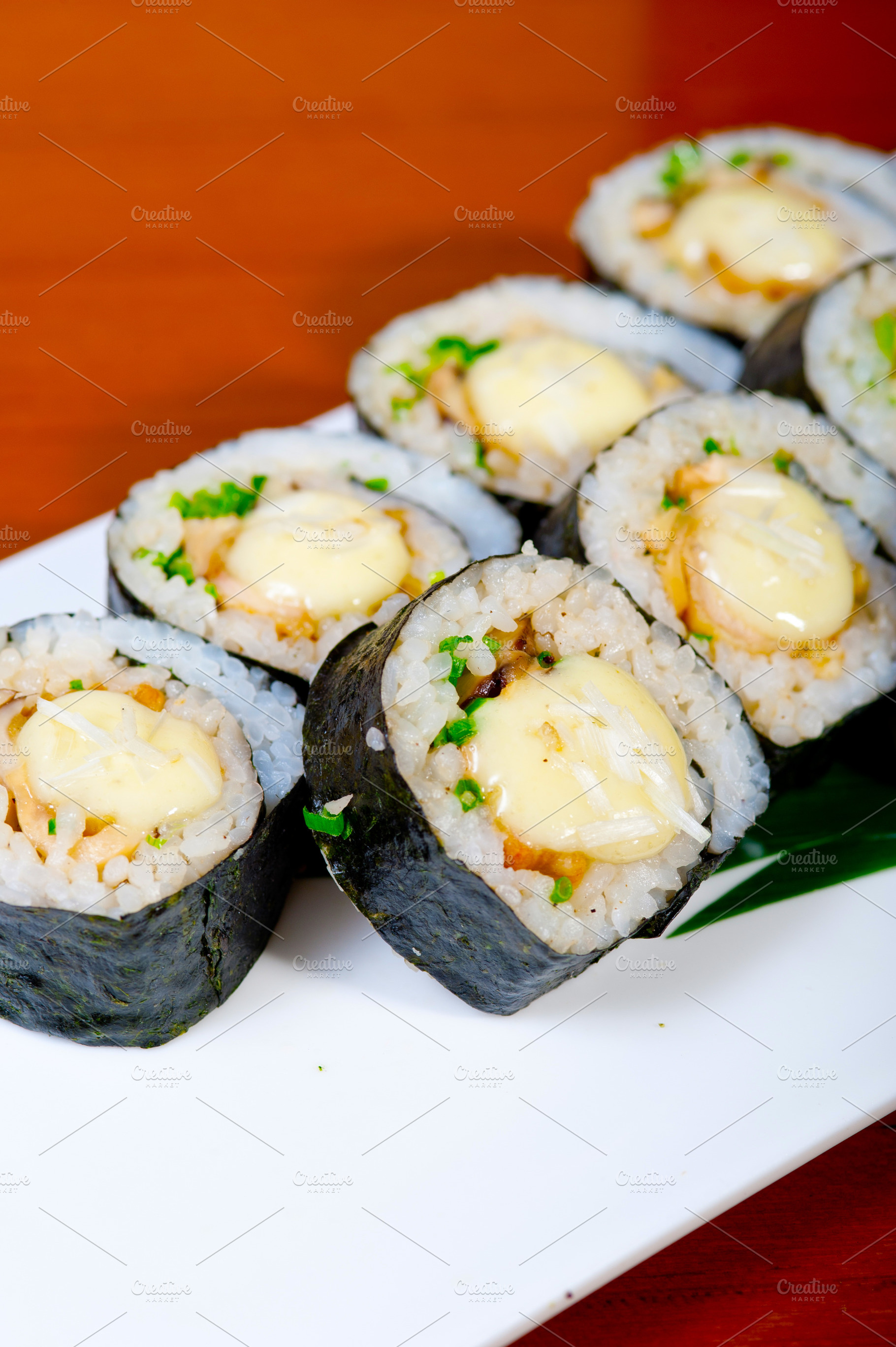 fresh sushi choice combination assortment selection, a Food & Drink Photo by keko64