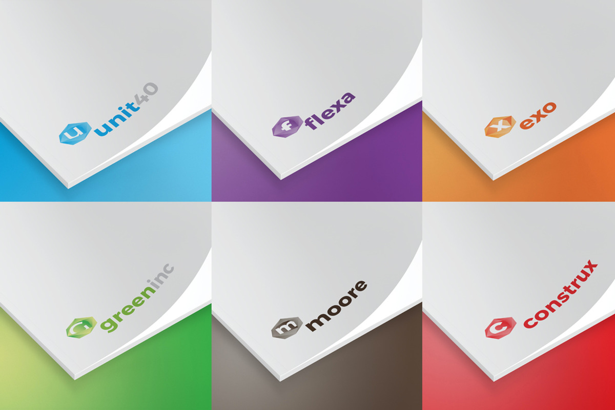 RW Eleganza Clean Corporate Identity, a Stationery Template by Reclameworks (Photo 4 of 4)