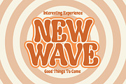 Nightlong - Display Retro Font, a Sans Serif Font by RagamKata (Thumbnail 3 of 10)