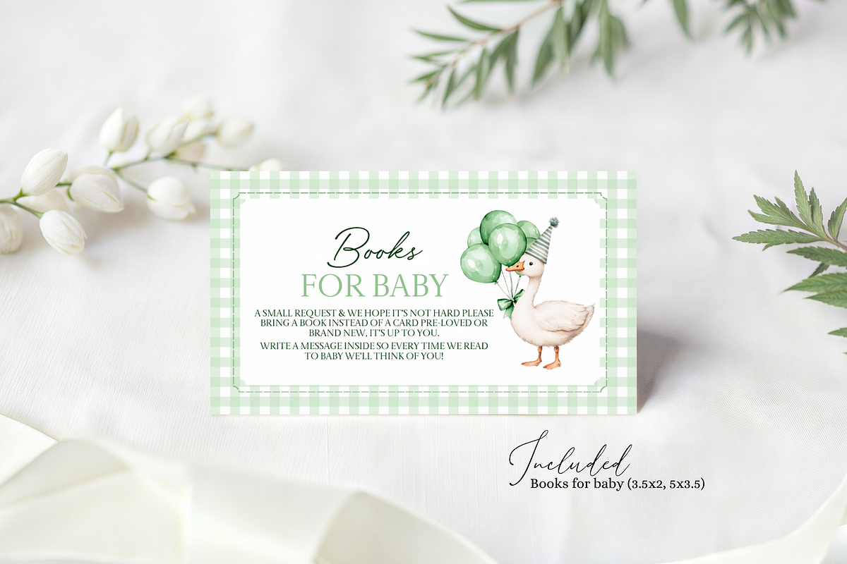 Mother Goose Invitation Bundle, an Invitation Template by Digital_Mind (Photo 4 of 6)