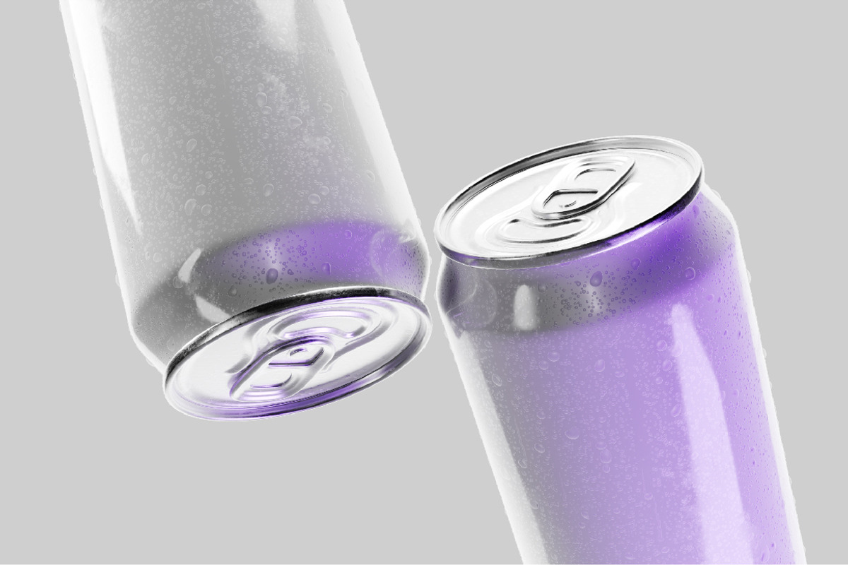 Drink Cans Mockup, a Cups & Container Mockup by Rahardi Creative (Photo 4 of 4)