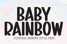 Baby Rainbow | Script Font