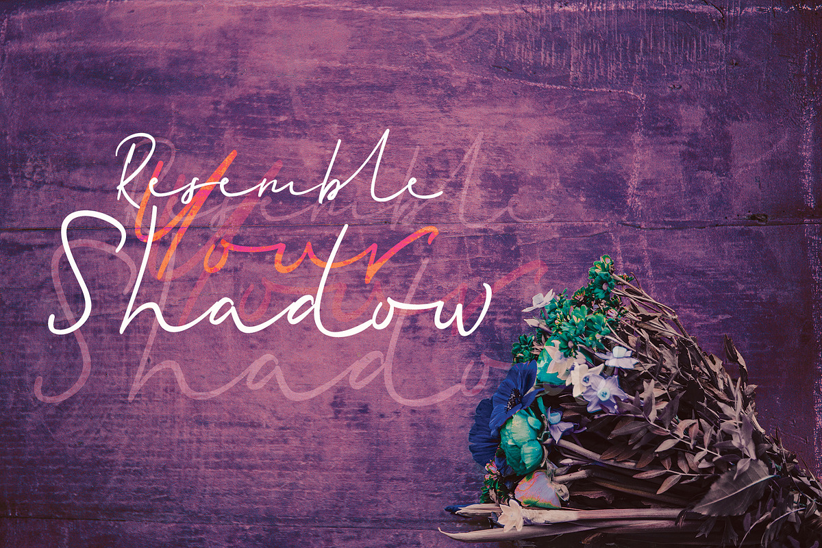 Quartila, a Script Font by rudiSasori (Photo 4 of 12)