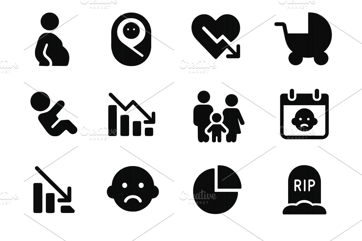 Icons representing various aspects, an Object Illustration by ZinetroN