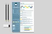 Resume template and Cover letter, a Resume Template by UTM Studio (Thumbnail 4 of 5)
