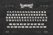 Ravok – Heavy Metal Blackletter Font, a Blackletter Font by Letterara (Thumbnail 13 of 15)