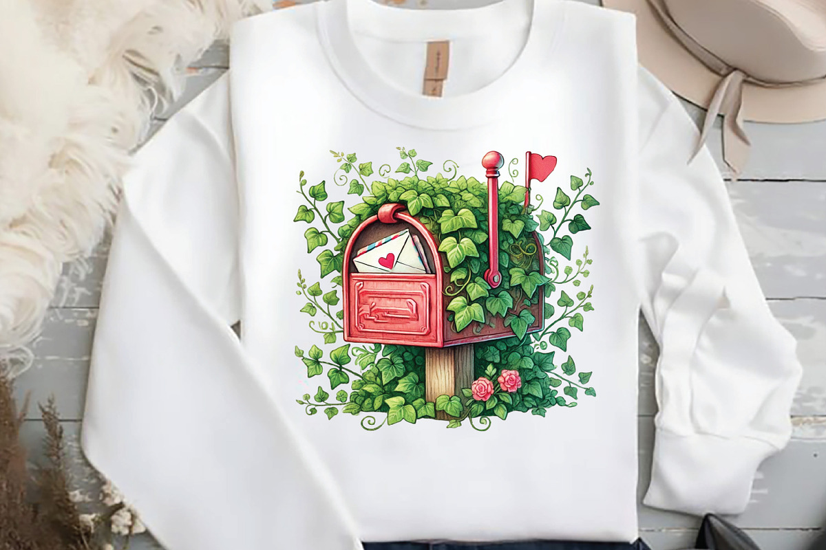 Spring Mailbox Clipart, an Illustration by DreamCafeArt (Photo 5 of 5)