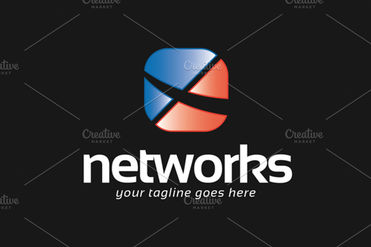 Networks Logo Template, a Branding & Logo Template by PixaSquare (Photo 5 of 5)