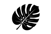 Monstera Leaf Silhouette Bundle, an Illustration by yasushie (Thumbnail 27 of 31)