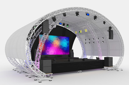 3D Model Stage 6, an Architecture 3D Model by SR 3D Visual