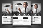 Corporate Business Flyer Print Templ, a Flyer Template by AfzaalGraphics (Thumbnail 1 of 4)