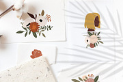 ABSTRACT BUNDLE - woman, flowers, a Person Illustration by Spark Studio Brushes (Thumbnail 14 of 25)
