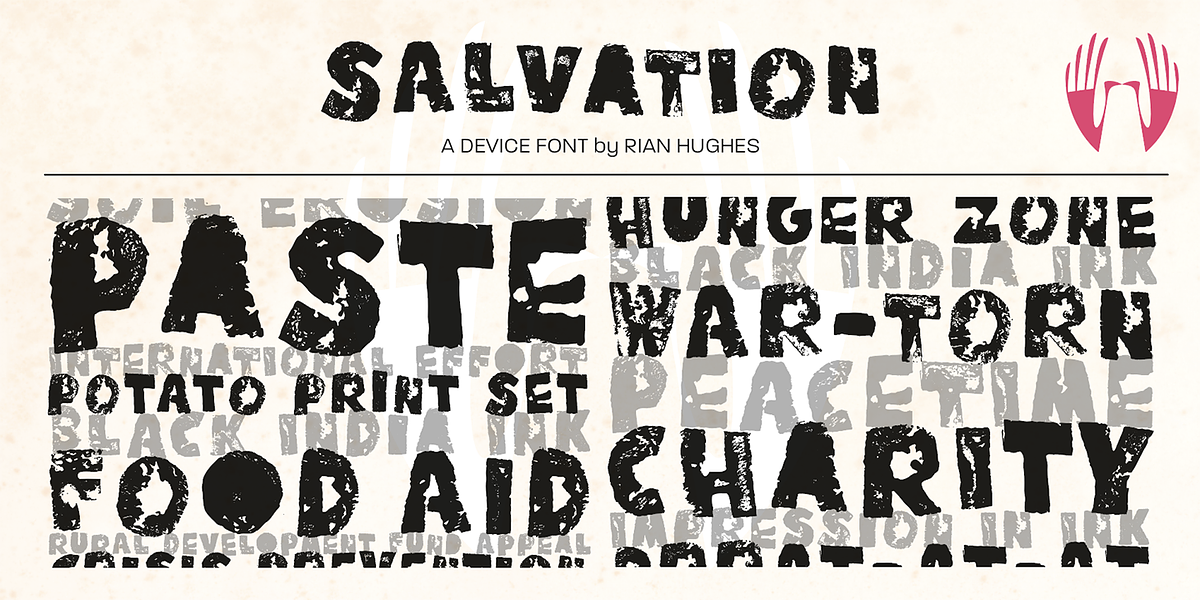 Salvation, a Font by Device (Photo 1 of 6)