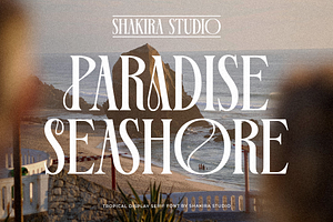 Paradise Seashore - Tropical Serif